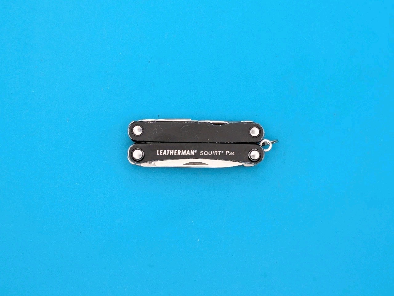 Leatherman SQUIRT PS4 Multi-Tool! BLACK! *broken scissors spring*