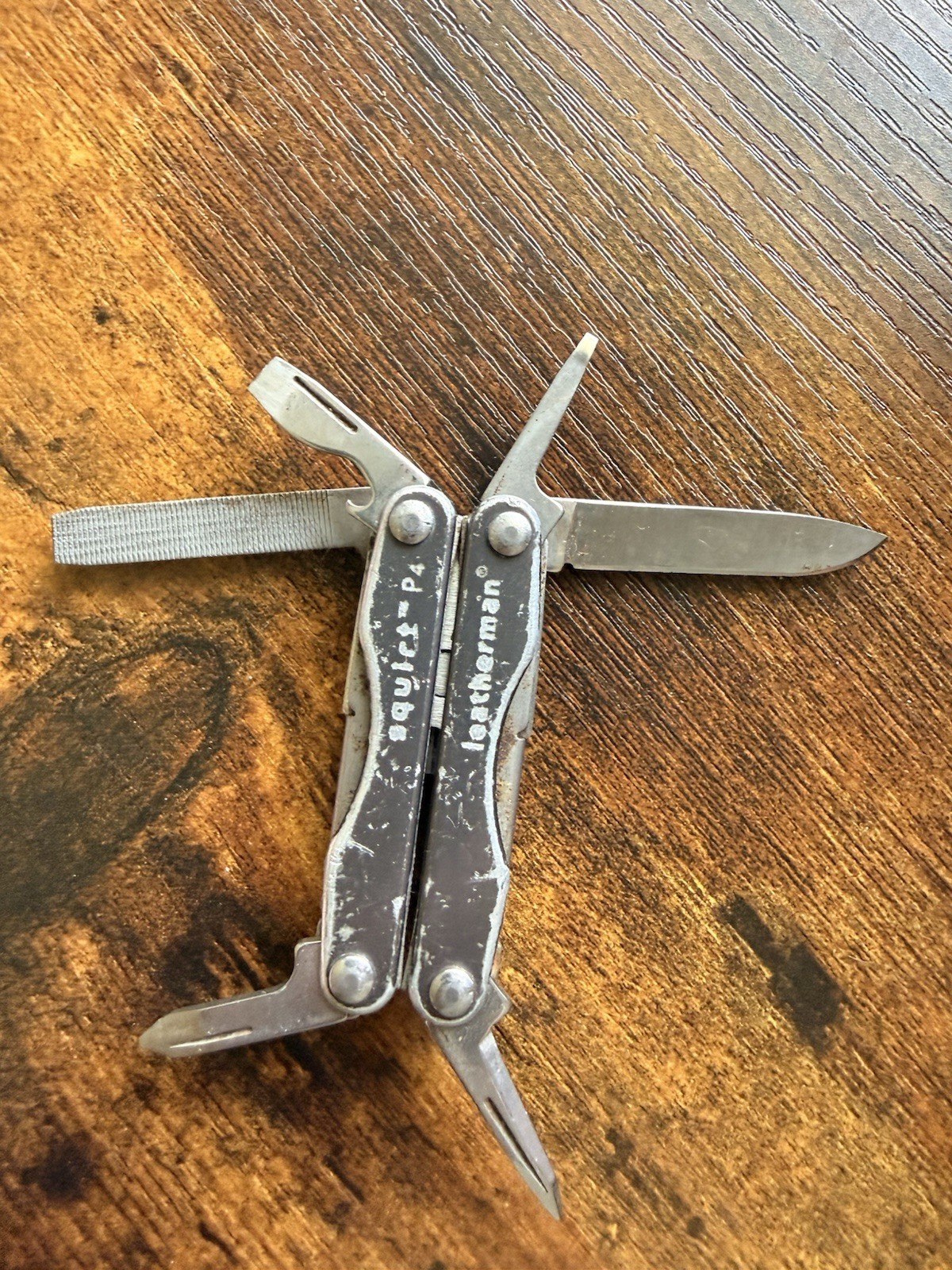 Leatherman Squirt P4 Multi-Tool Gray USA