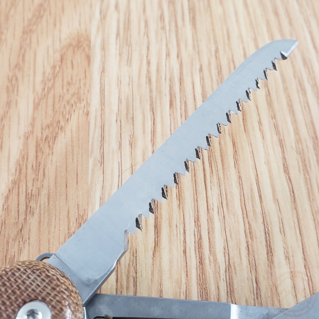 MKM-Maniago Knife Makers Malga 5 Multipurpose MagnaCut Steel Blades Nat Micarta