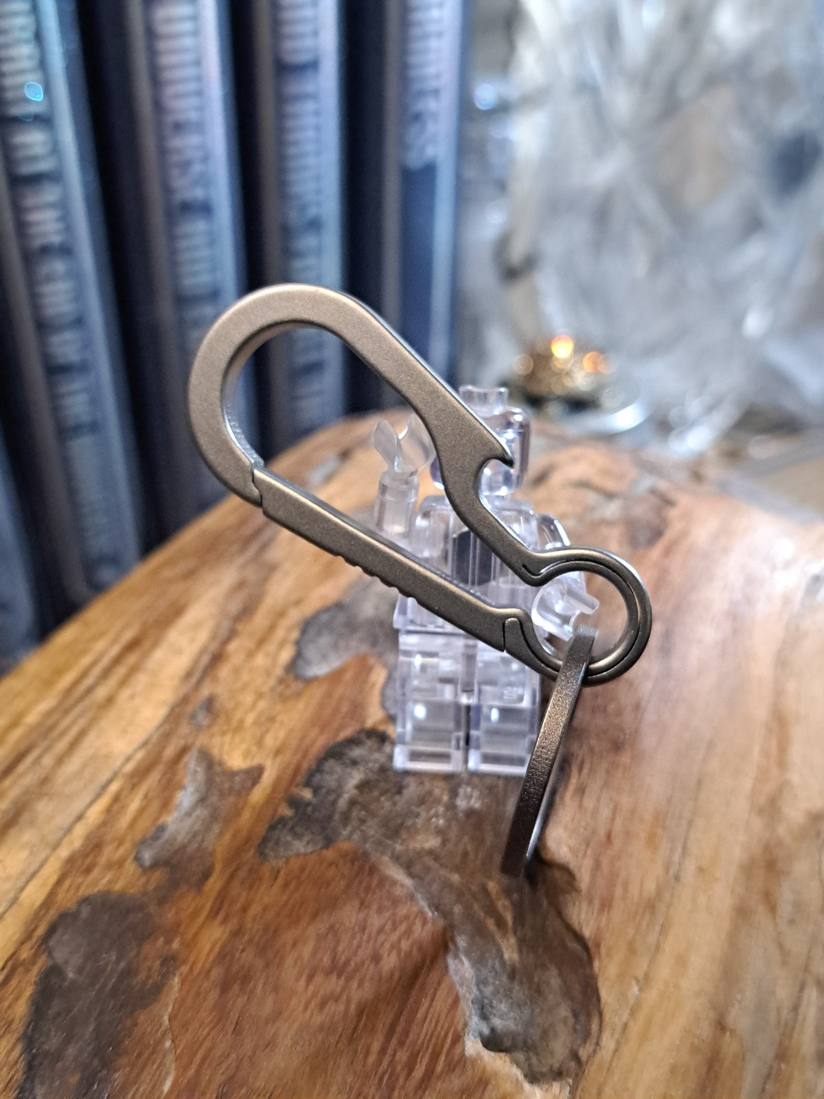 EDC Titanium Carabiner Keychain