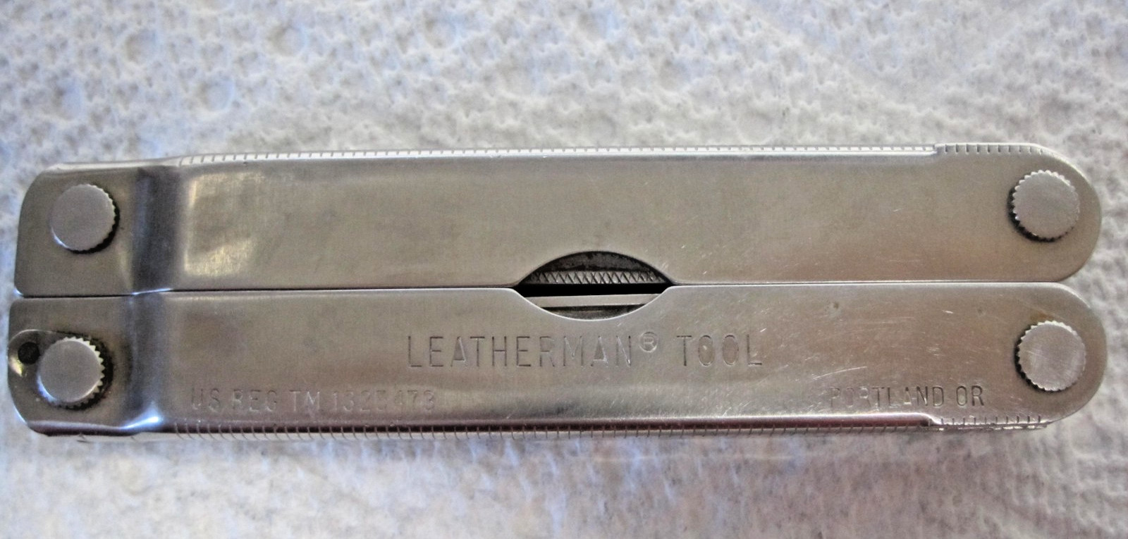 Vintage Original 4″ Leatherman Tool US REG TM 1325473 Multi-Tool Portland