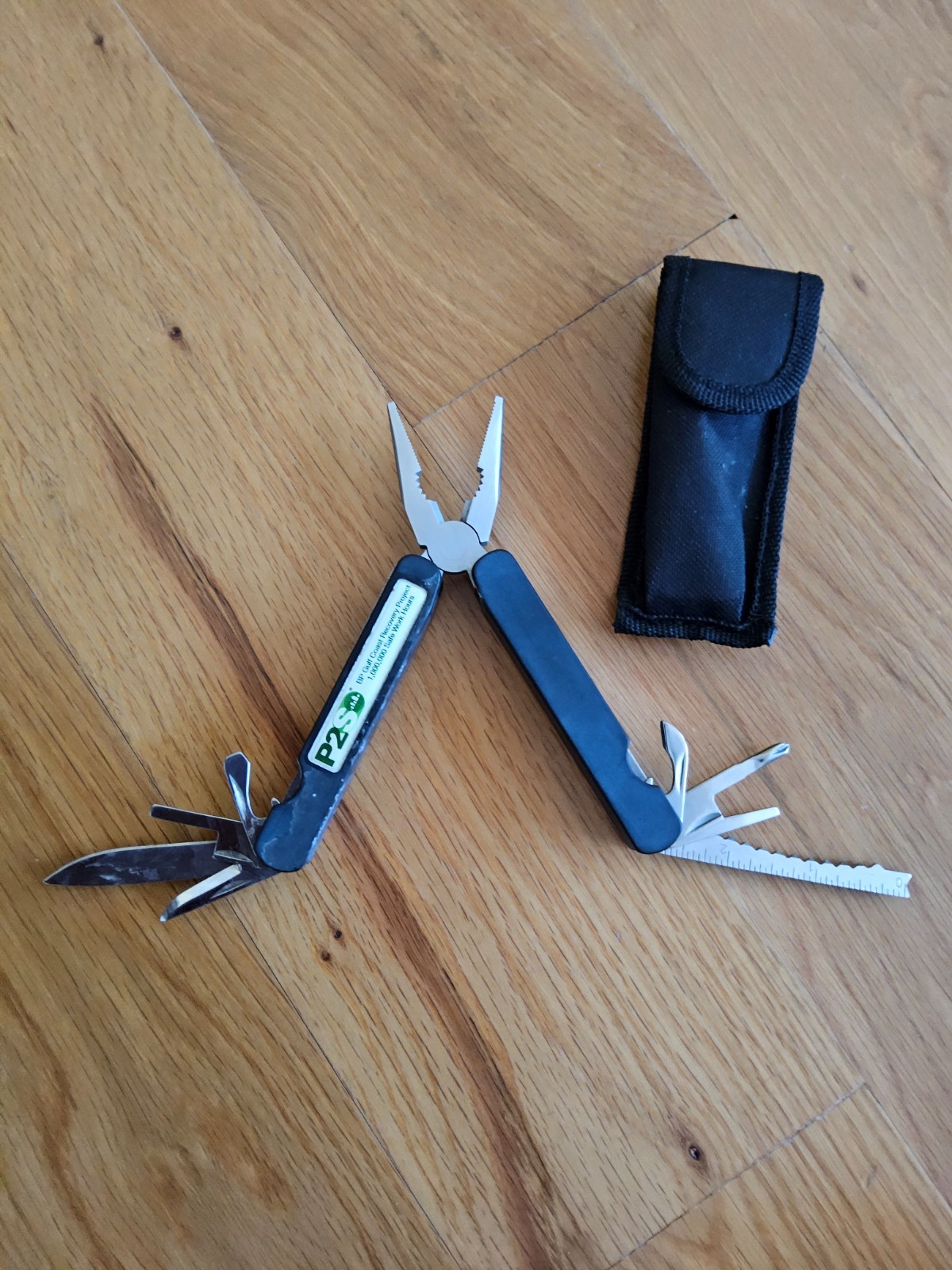 Multi-Tool Pliers Knife Screwdrivers Bit Driver + Pouch BP Gulf coast recovery