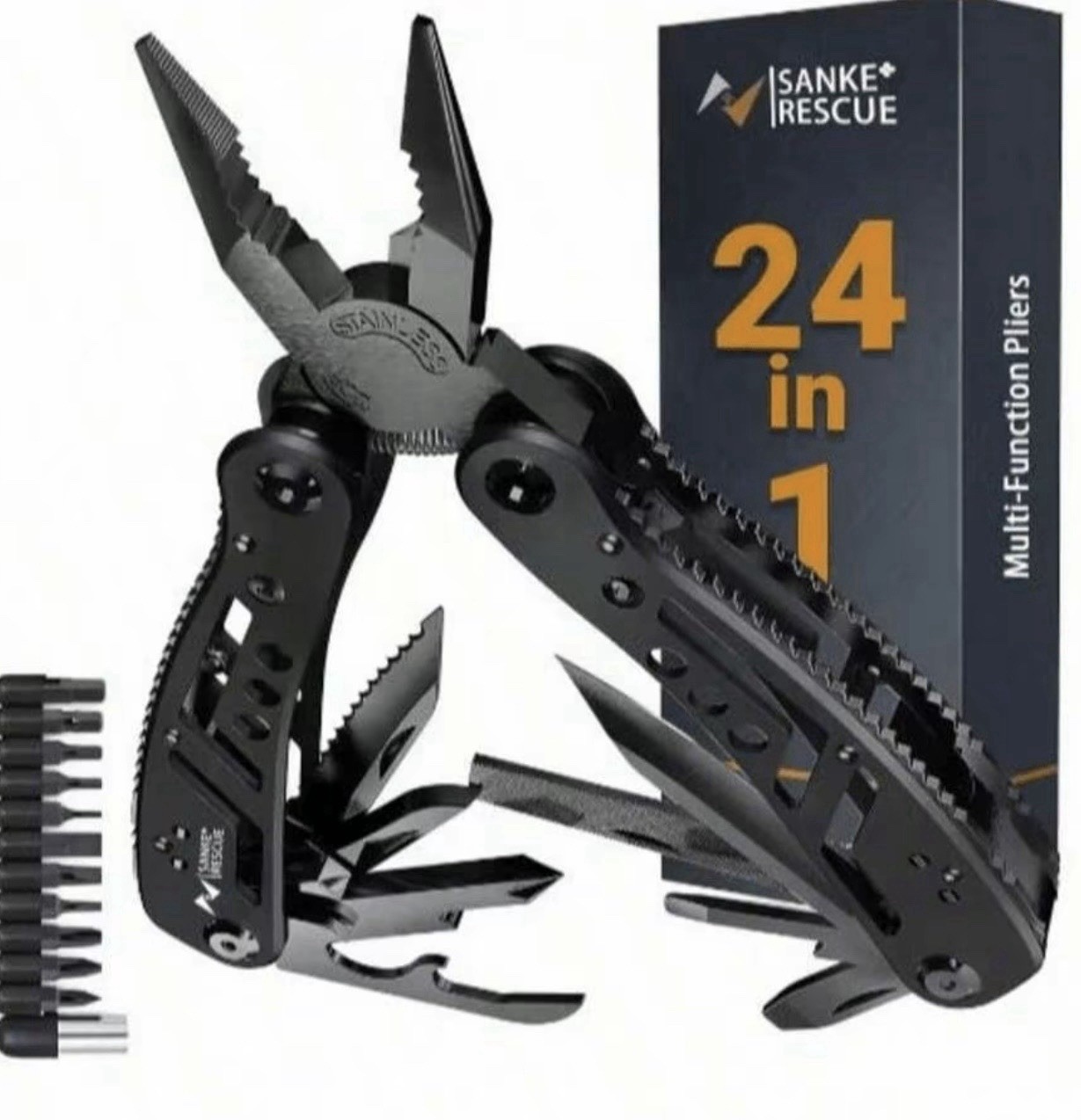 Multifunctional 24-In-1 Tool Pliers Outdoor Professional Survival Camping Gear