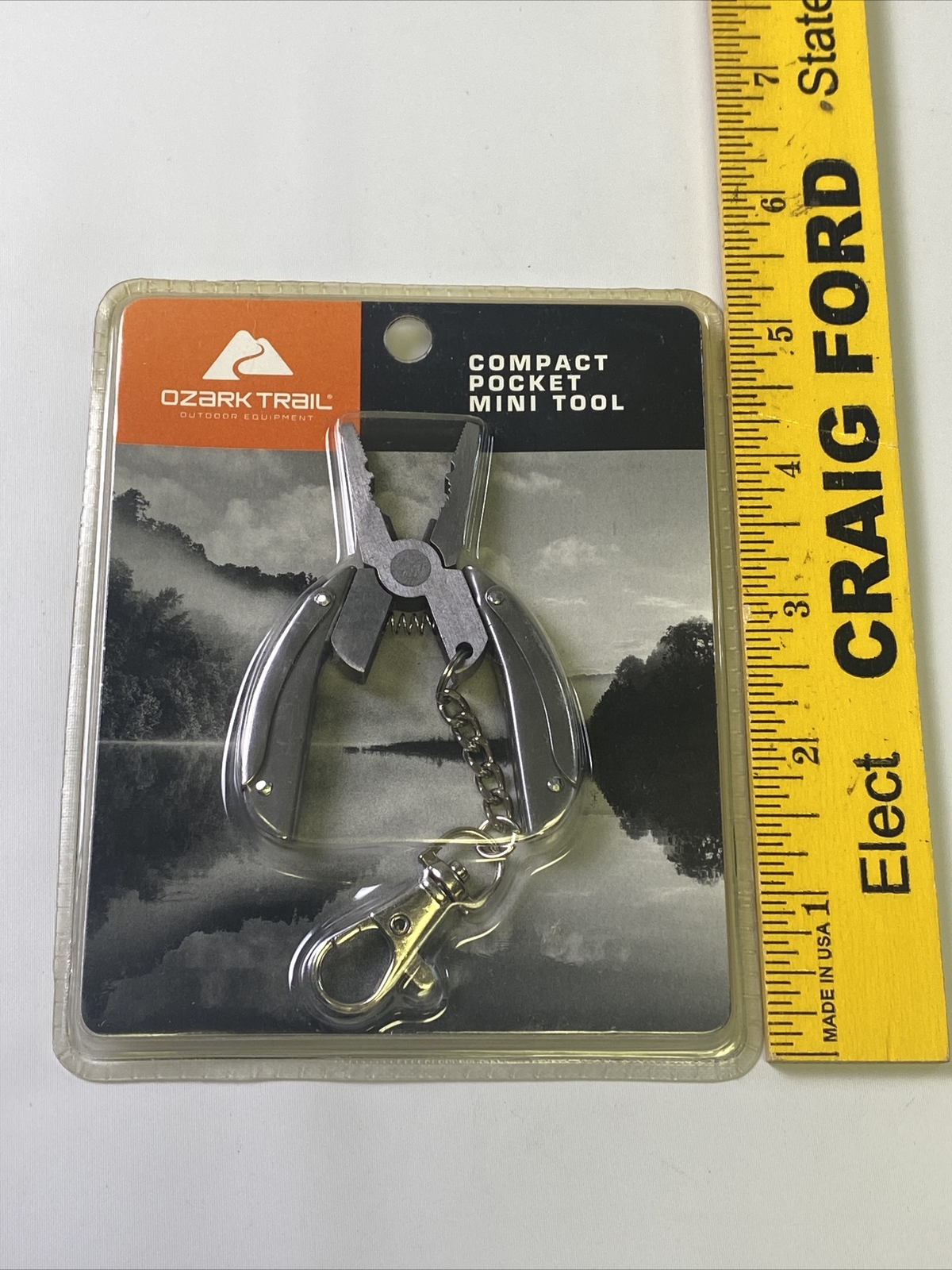 Ozark Trail Multi Tool KeyChain – EDC Bug Out Bag Easy To Carry New