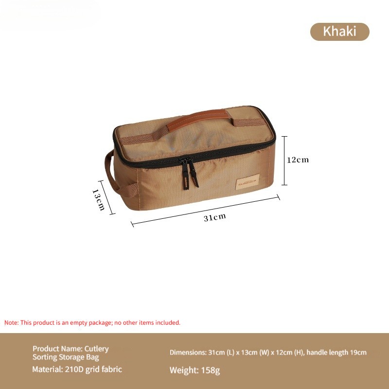 Outdoor picnic tableware,storage bags,miscellaneous bags,hand-held sorting bags