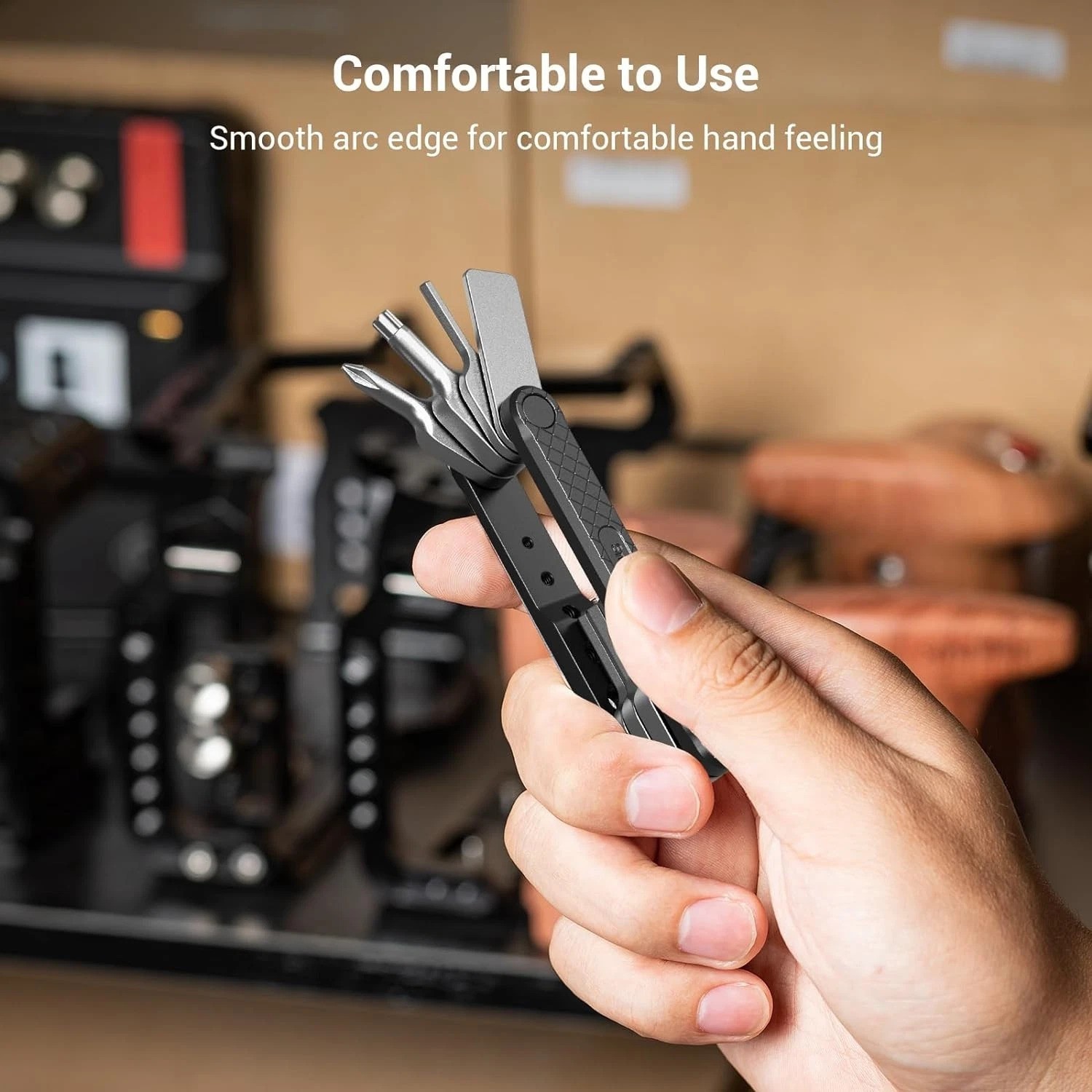 7-in-1 Folding Multi-Tool Set for Photographers – Compact & Portable