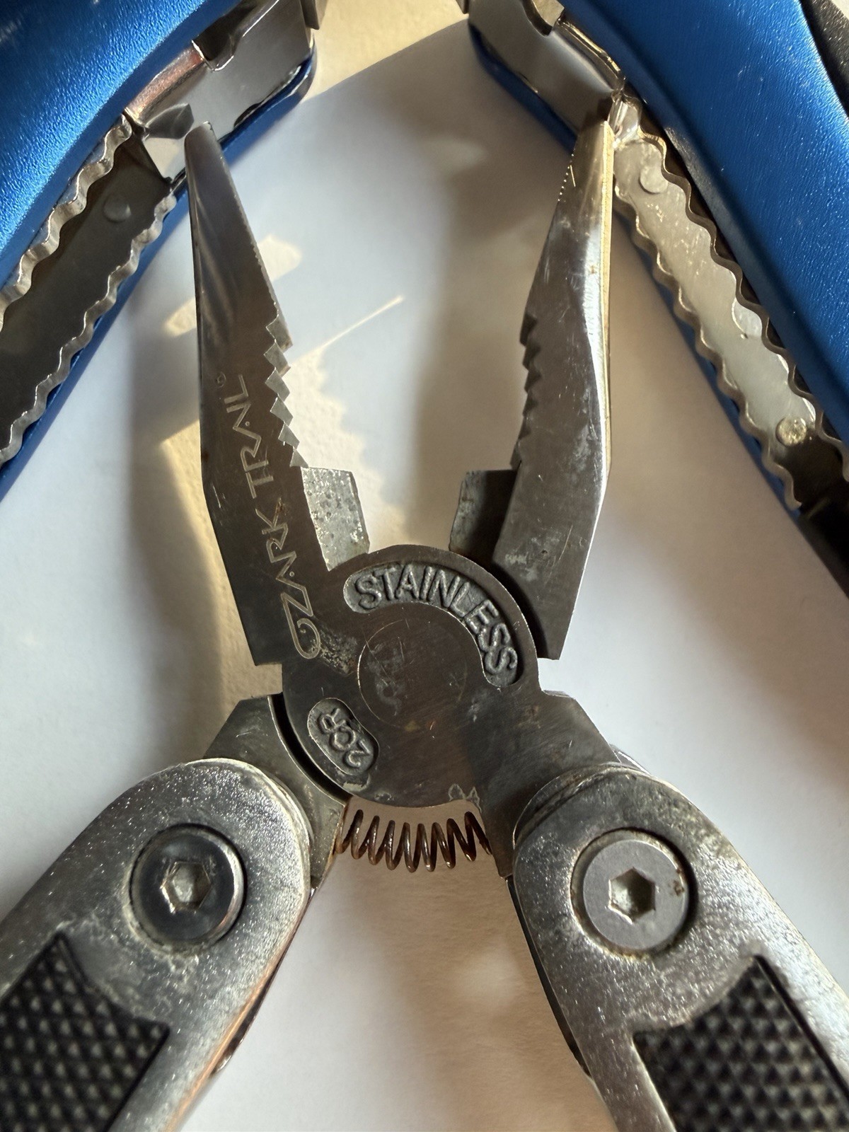 Big Lot of 10 Multi-Tools Pocket Knives, Various Brands inc Ozark Trail, Perwin