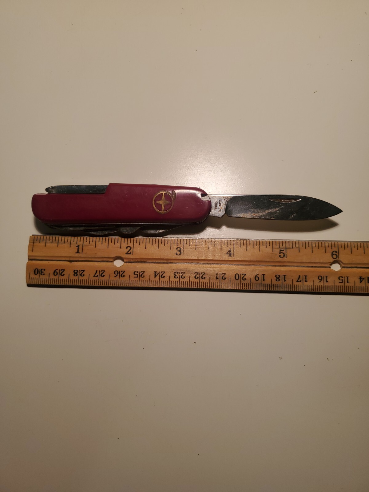 Vintage Diamond Superior Multi-Tool Pocket Knife Survival 13 Tools in 1 Camping