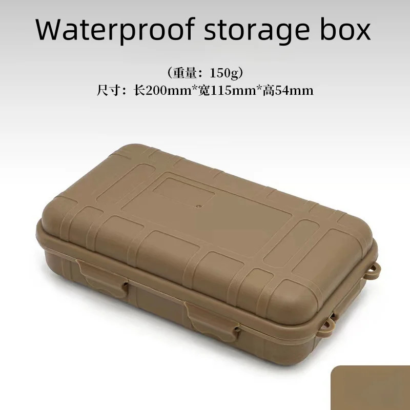 Extra Large EDC Tool Outdoor Survival Kit Box, Shockproof and Waterproof Box, Se