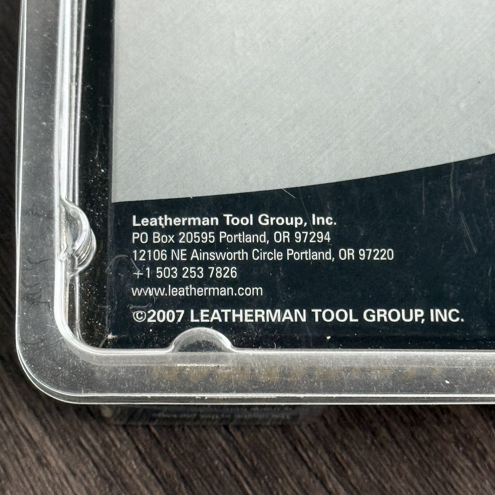 Leatherman C301. 2nd Generation Design Of Packaging from 2007