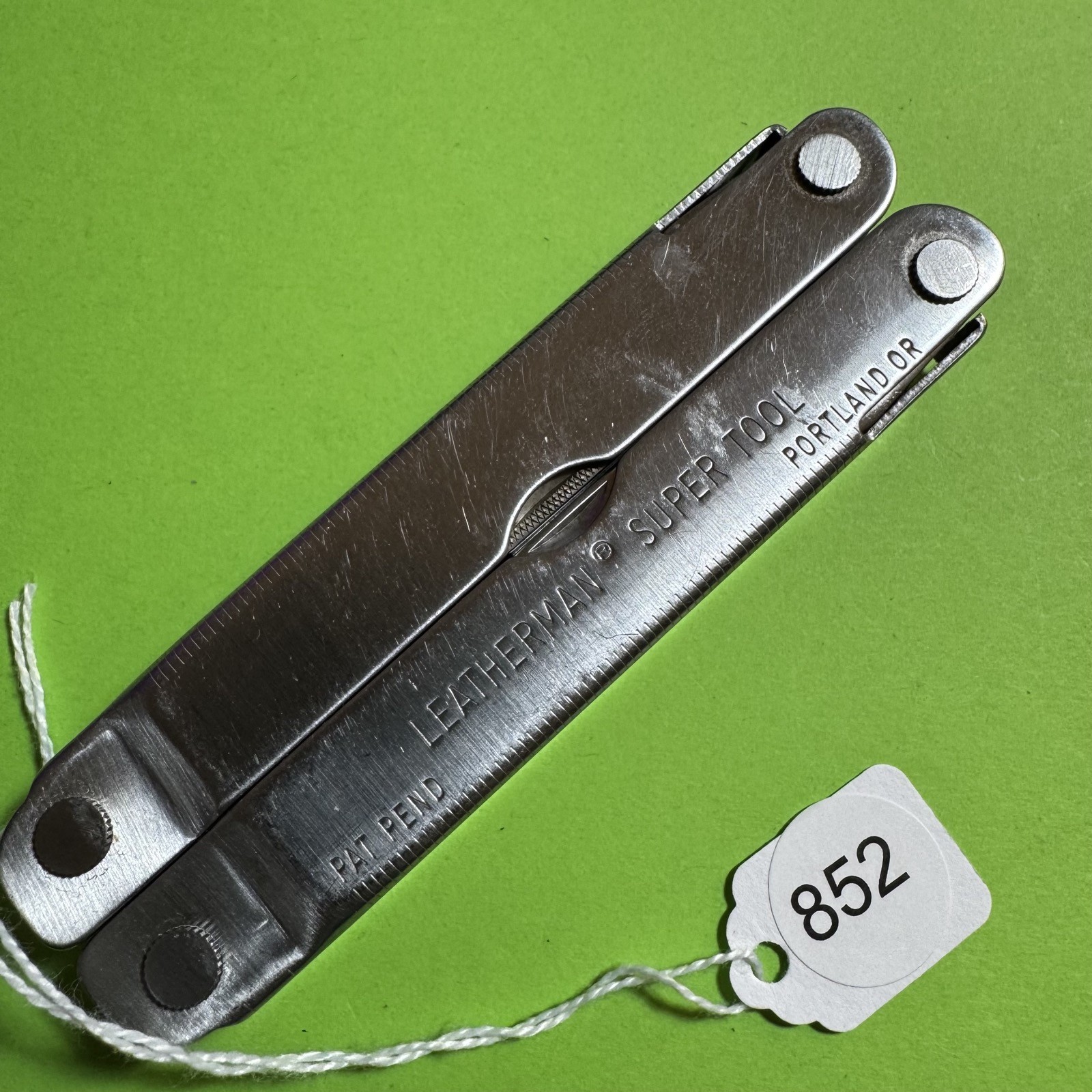 Leatherman Super Tool Plier Multi Tool Pocket Knife Stainless EDC #852