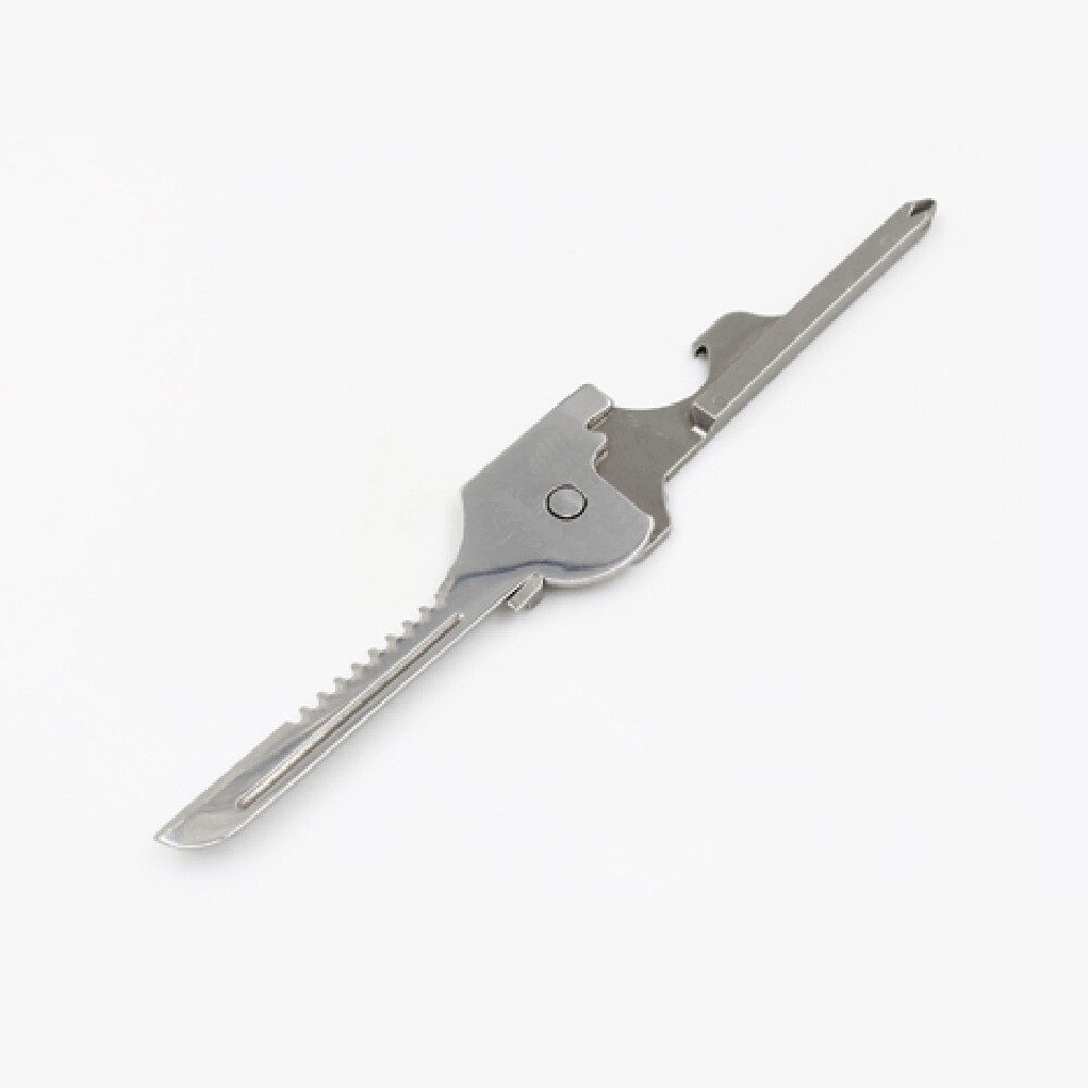 Universal 6 in 1 Bottle Opener Keychain Utili Key Screwdriver Multifunction Tool