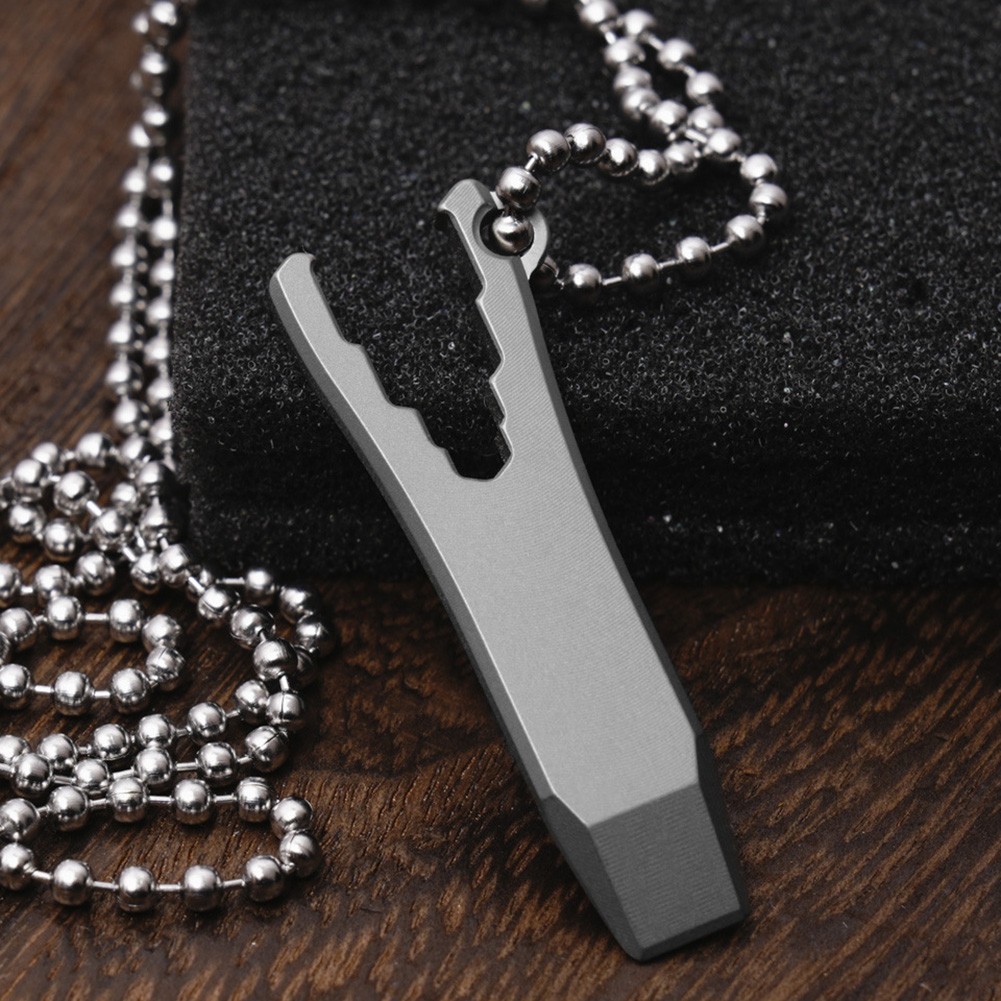 for handy Ti Alloy for CROWBAR for Opening Bottles and Screws in Outdoor