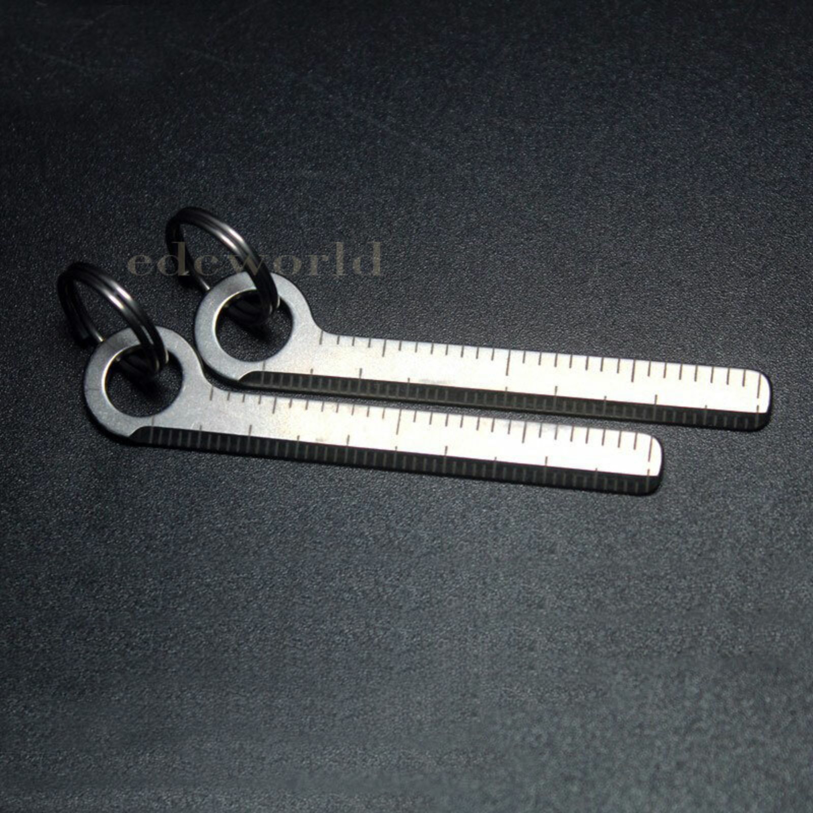 Titanium Pendant Necklace Portable Outdoor Multi Tools EDC Card Keychain
