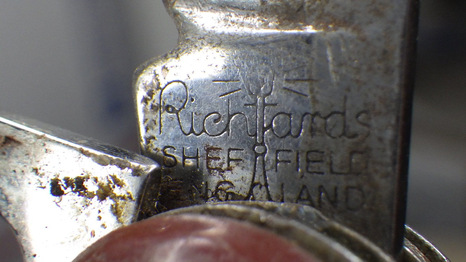 Vintage Richards Sheffield England Multi Tool Pocket Knife Swiss Army Style