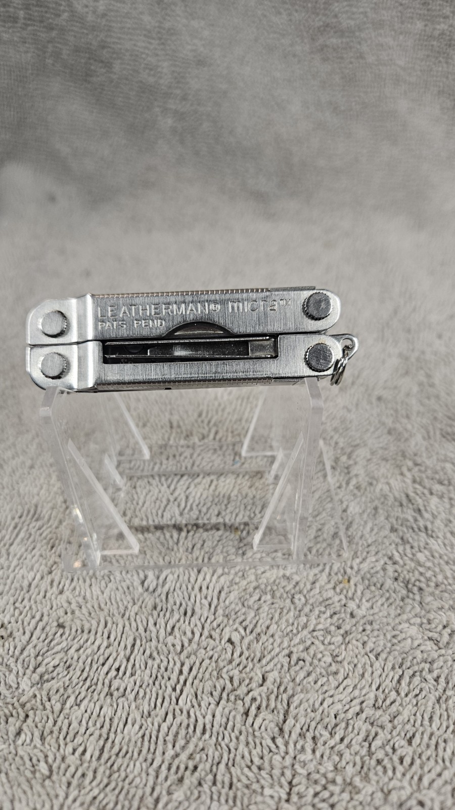 Leatherman Micra MultiTool Made In USA Scissors Knife Tweezers File Etc SEE PICS