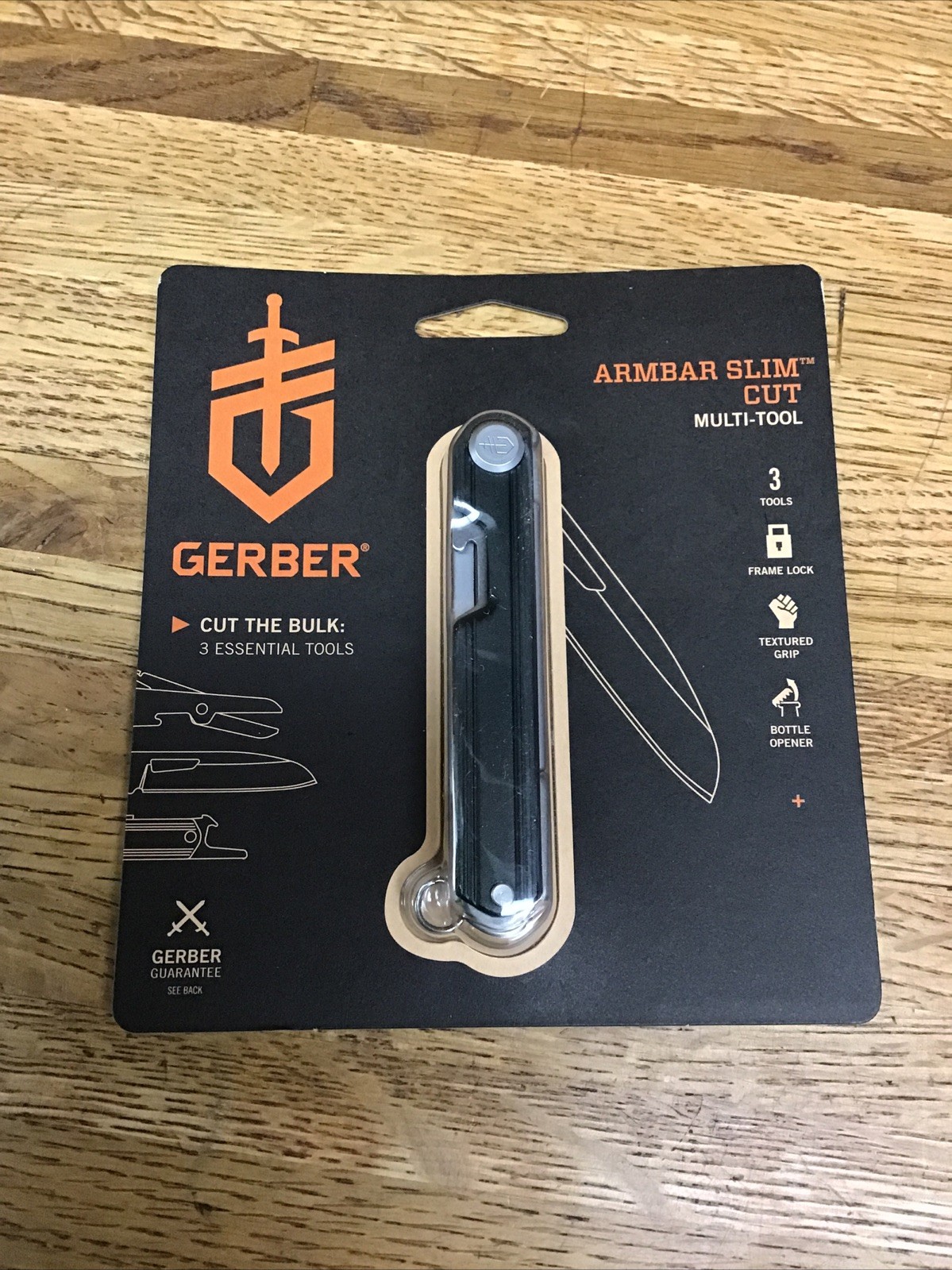 New Gerber Armbar Slim Cut – Multi-Tool – Onyx 3 Essential Tools Stainless