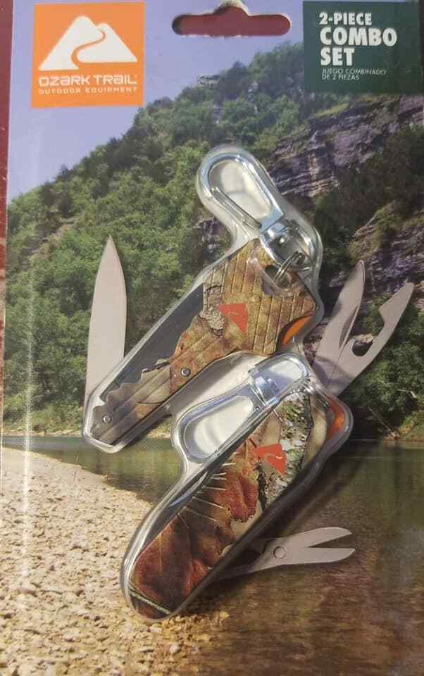 Ozark Trail 2-Piece Combo Set, Snow Camo (LOC EC-11)