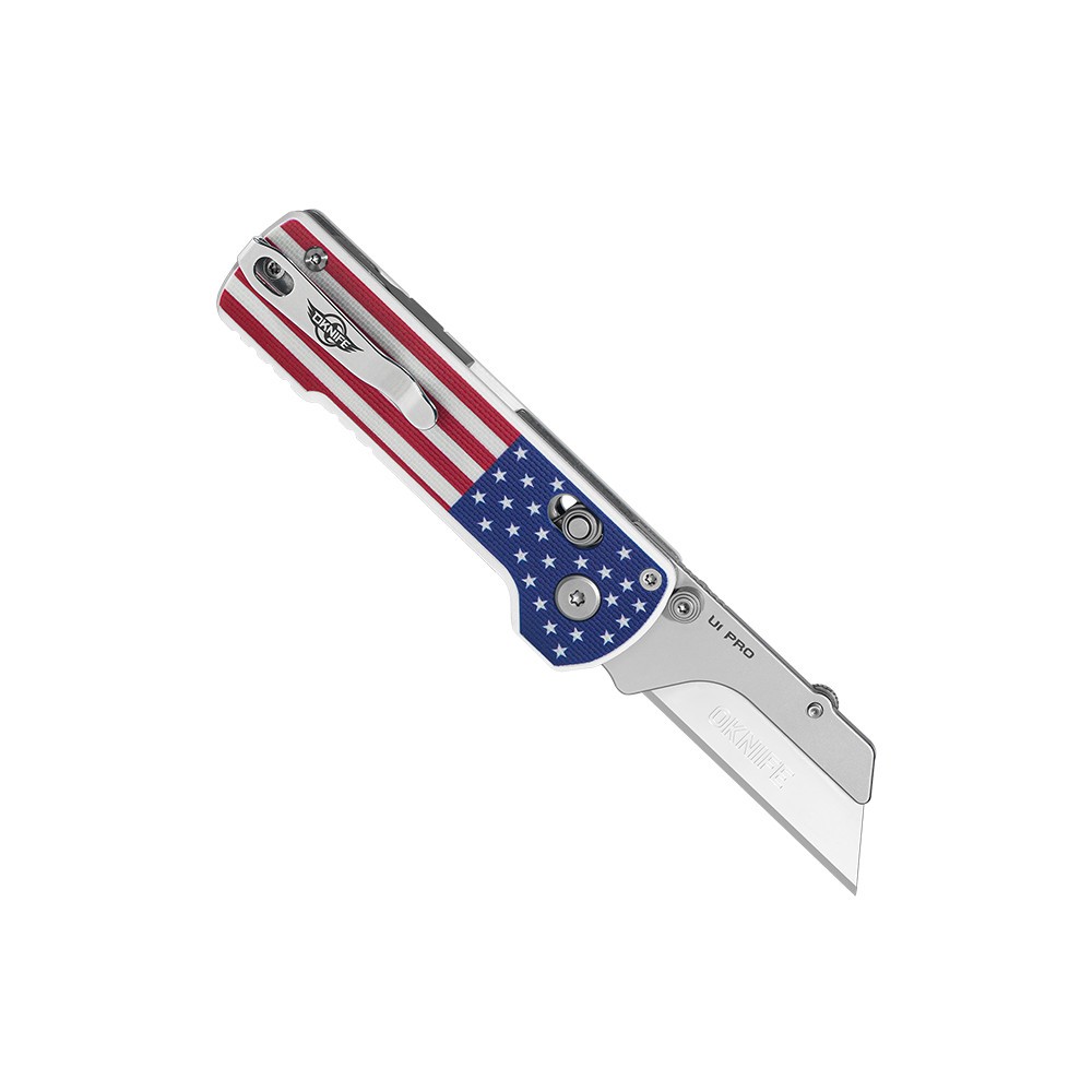 Olight U1 Pro Stars & Stripes Multitool Folding Utility Knife