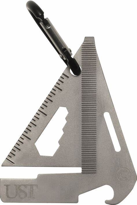 UST A Long Sailboat Multi-Tool with Carabiner (20-02757) Stainless. Ships Free..
