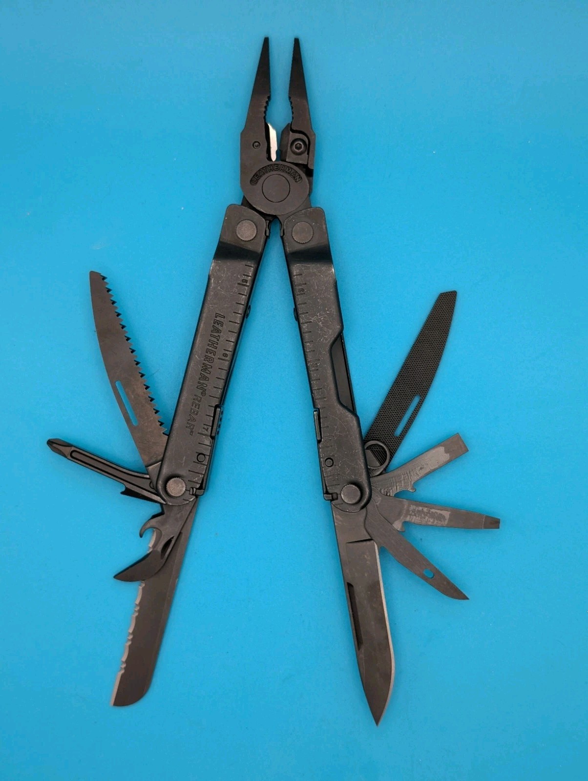 Leatherman Rebar Multi-Tool! BLACK OXIDE! WITH SHEATH!