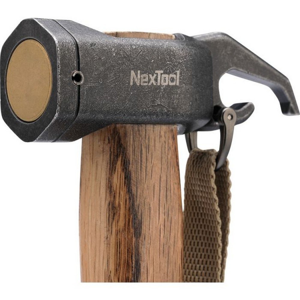NexTool Wilds Camping Hammer Beech Wood Handle With 420 Stainless Head – NE20204