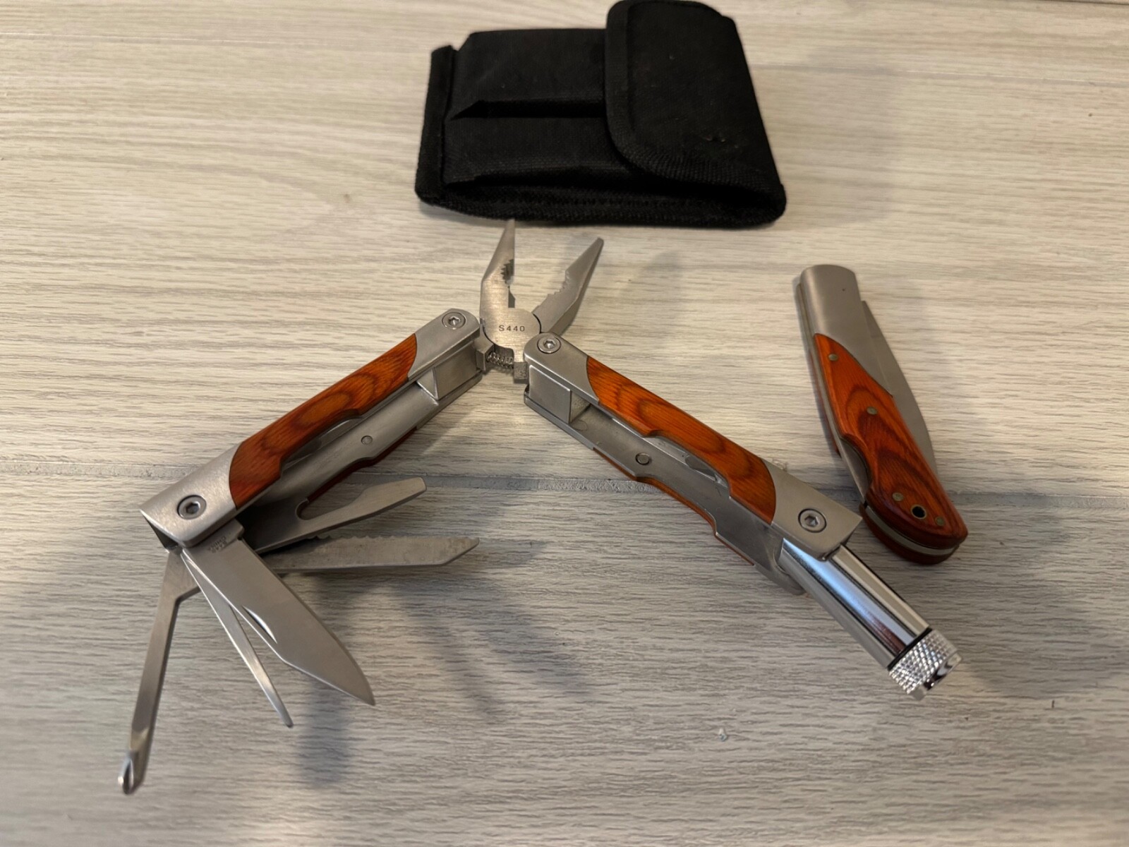 Multi Tool Pliers and Pocket Knife