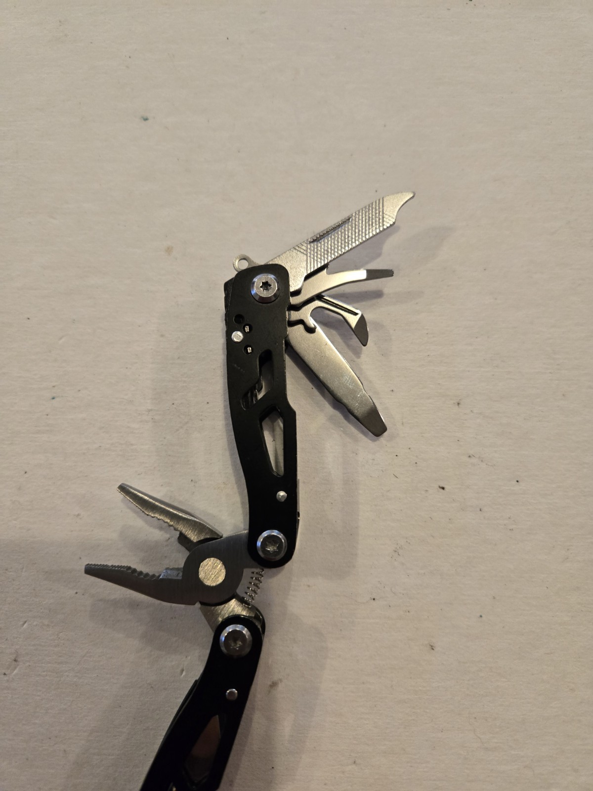 Unbranded Mini Multi Tool 10-in-1, Black