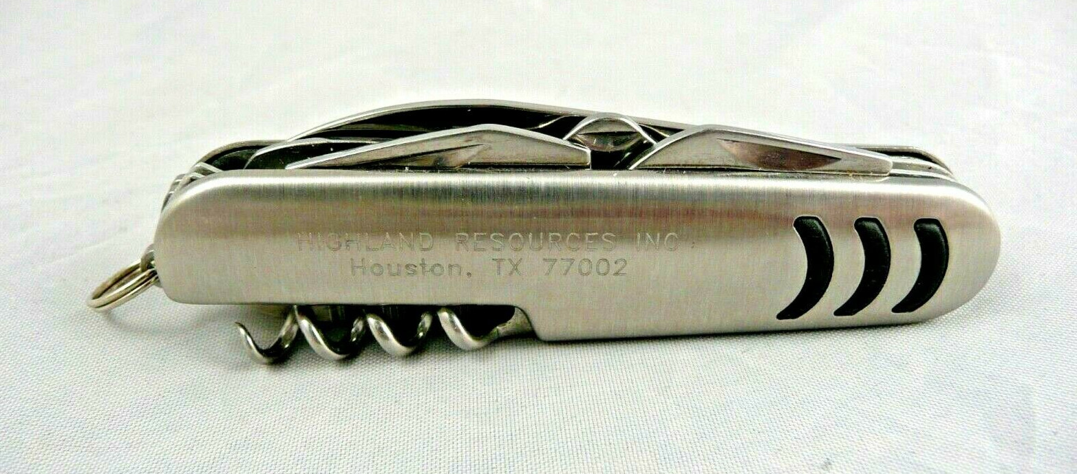 Multitool Pocket Knife Advertising Stainless Steel 8 Tools