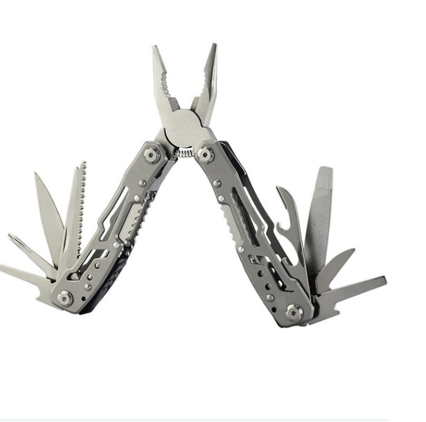 Pocket Stainless Steel Multitool Combination Pliers Hand Tool Knife Screwdriver