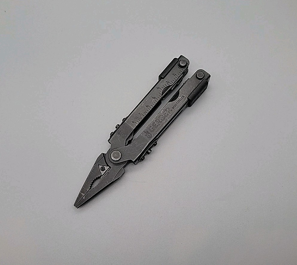 Gerber Multiplier MP600 Multi-Tool – Black – Needle Nose Carbide Cutter Pliers
