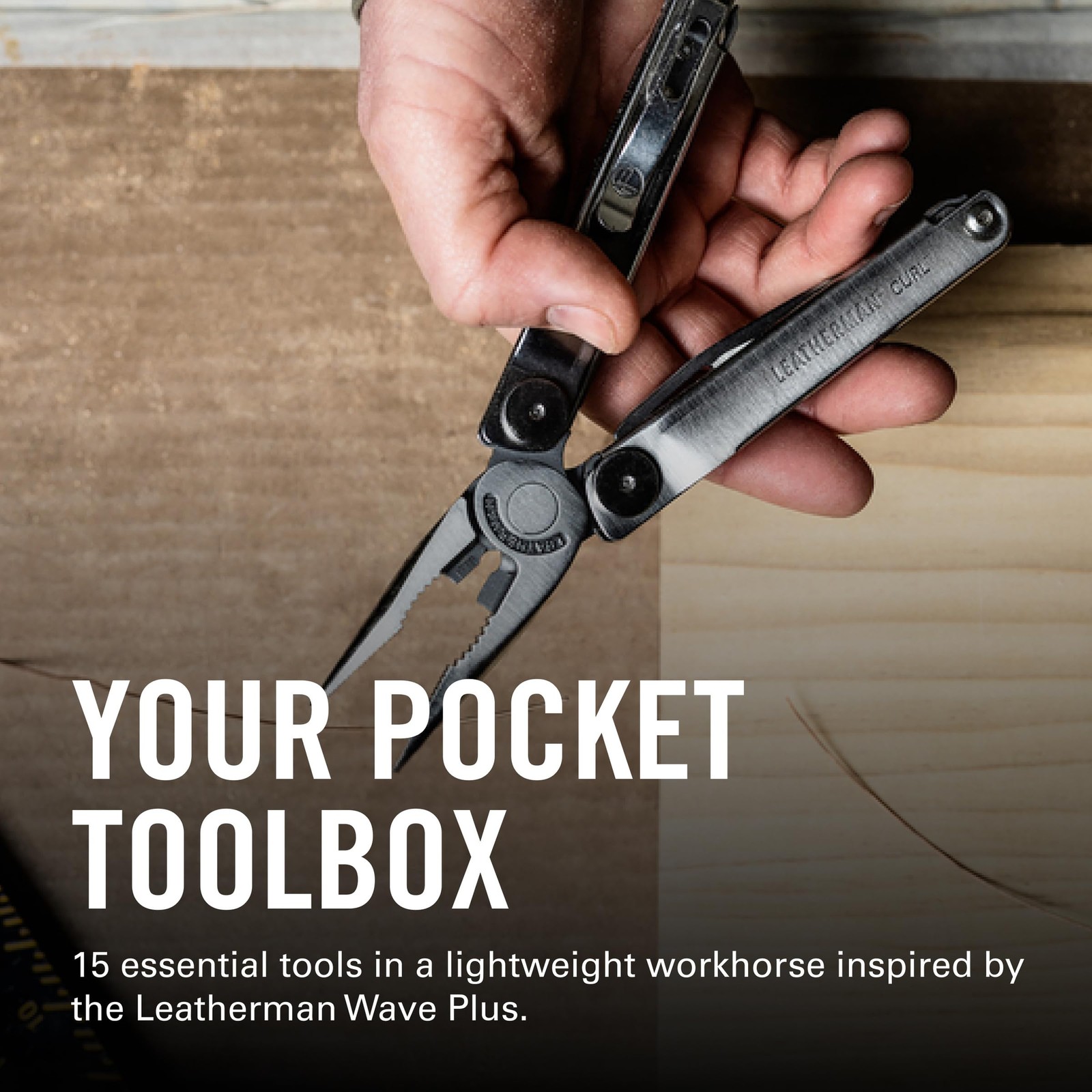 LEATHERMAN Curl Multitool Stainless Steel Everyday Carry EDC