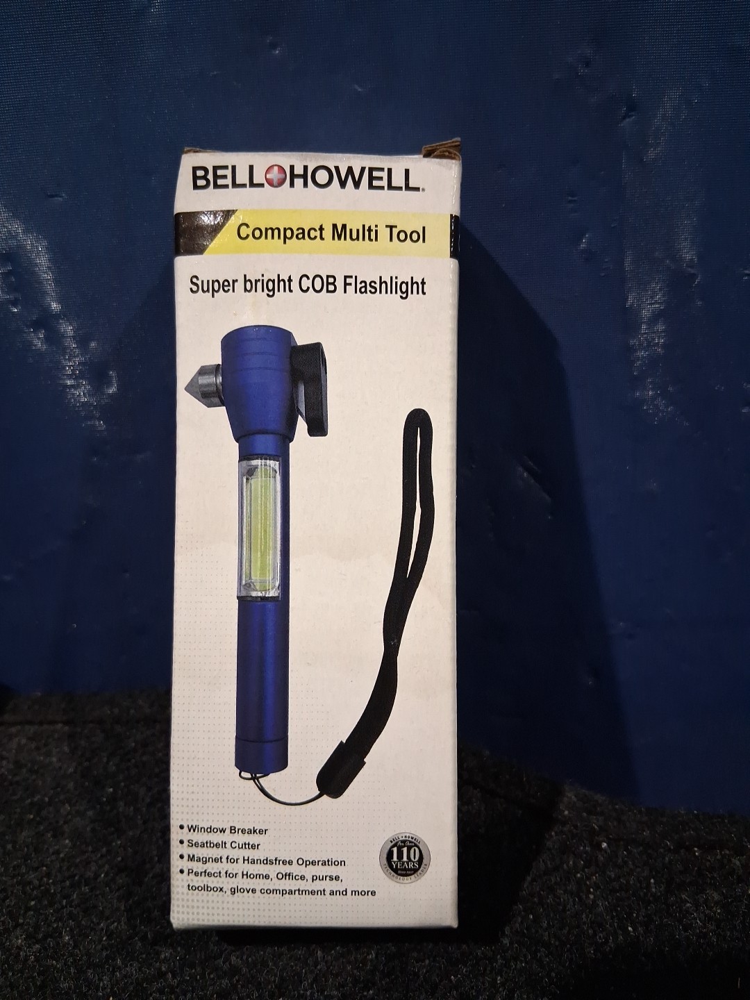 Brand New In The Box Bell Howell Super Bright Compact Multi Tool FlashLight (A2)