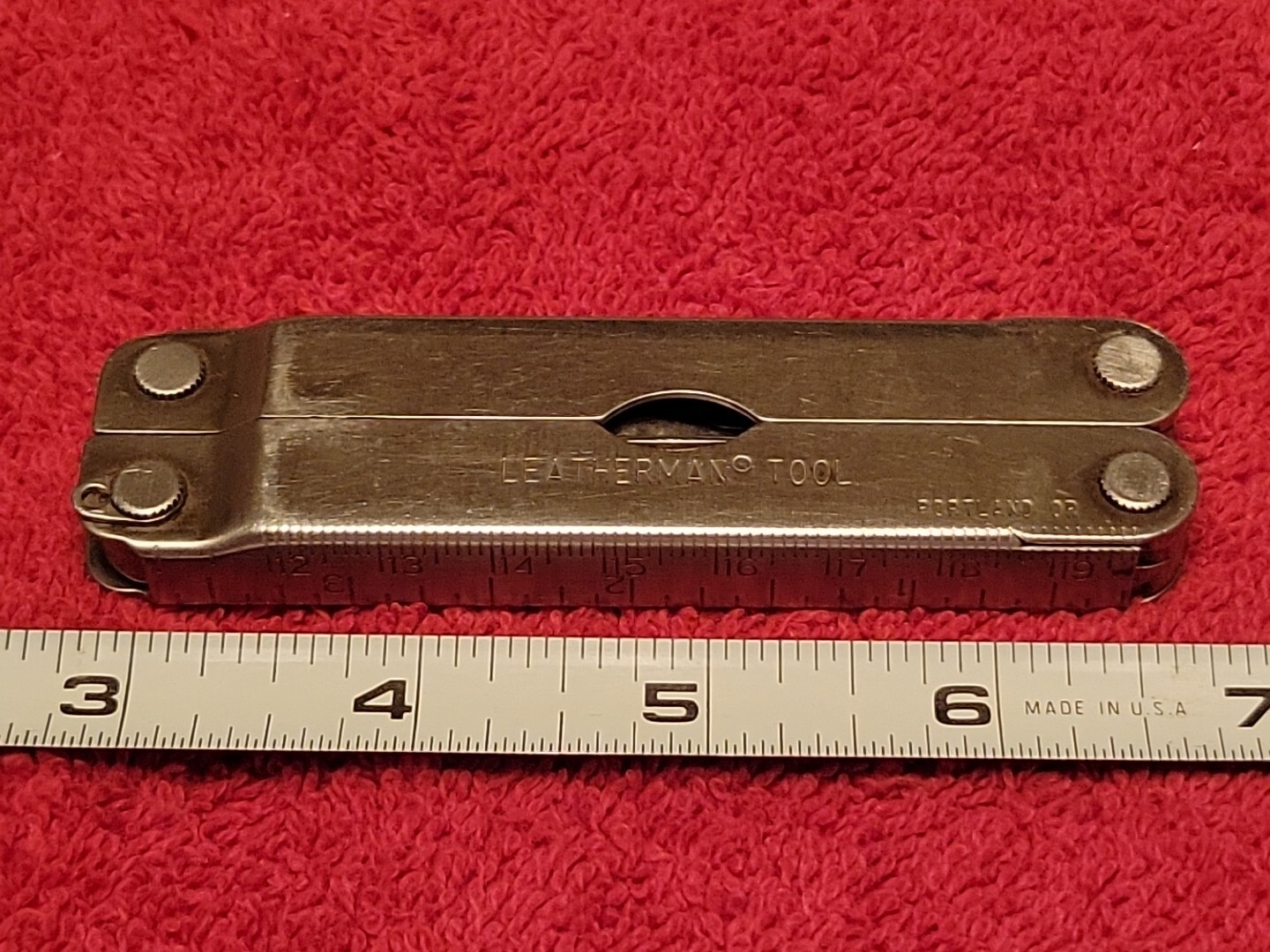 LEATHERMAN TOOL PORTLAND OREGON MULTI-TOOL 02 00 VTG USA 🇺🇸