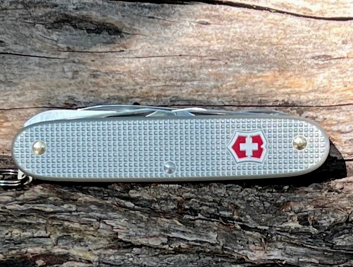 Swiss Army Knife, Farmer X Silver Alox, Victorinox 0.8271.26, New In Box
