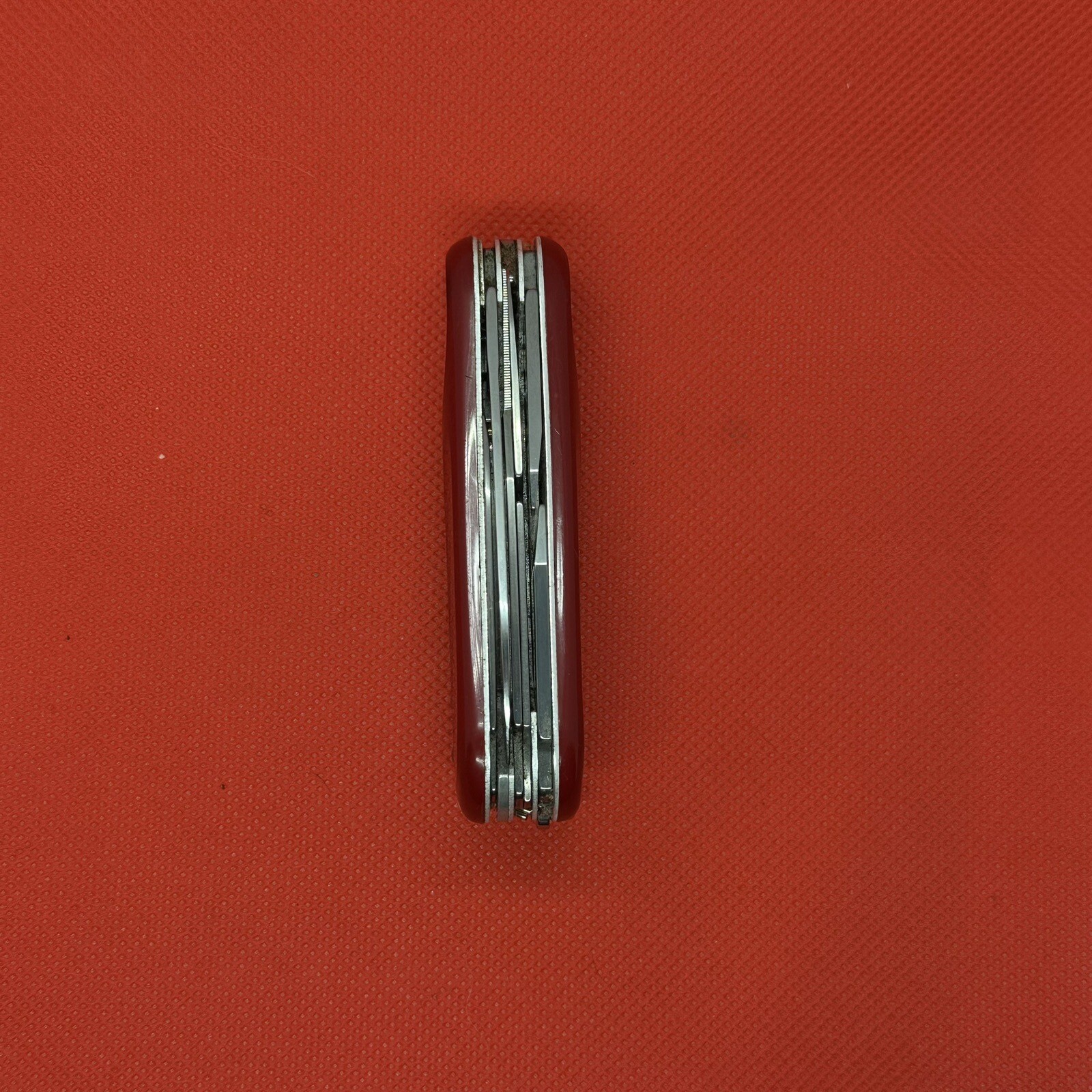 Red Victorinox Delemont Evolution 14 Swiss Army Knife- hunt, hike, fish, EDC!