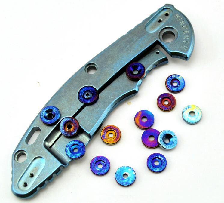 3PCS Cutter Head for Strider SNG/SMF/Emerson CQC/ZT Colors Will Sent Randomly