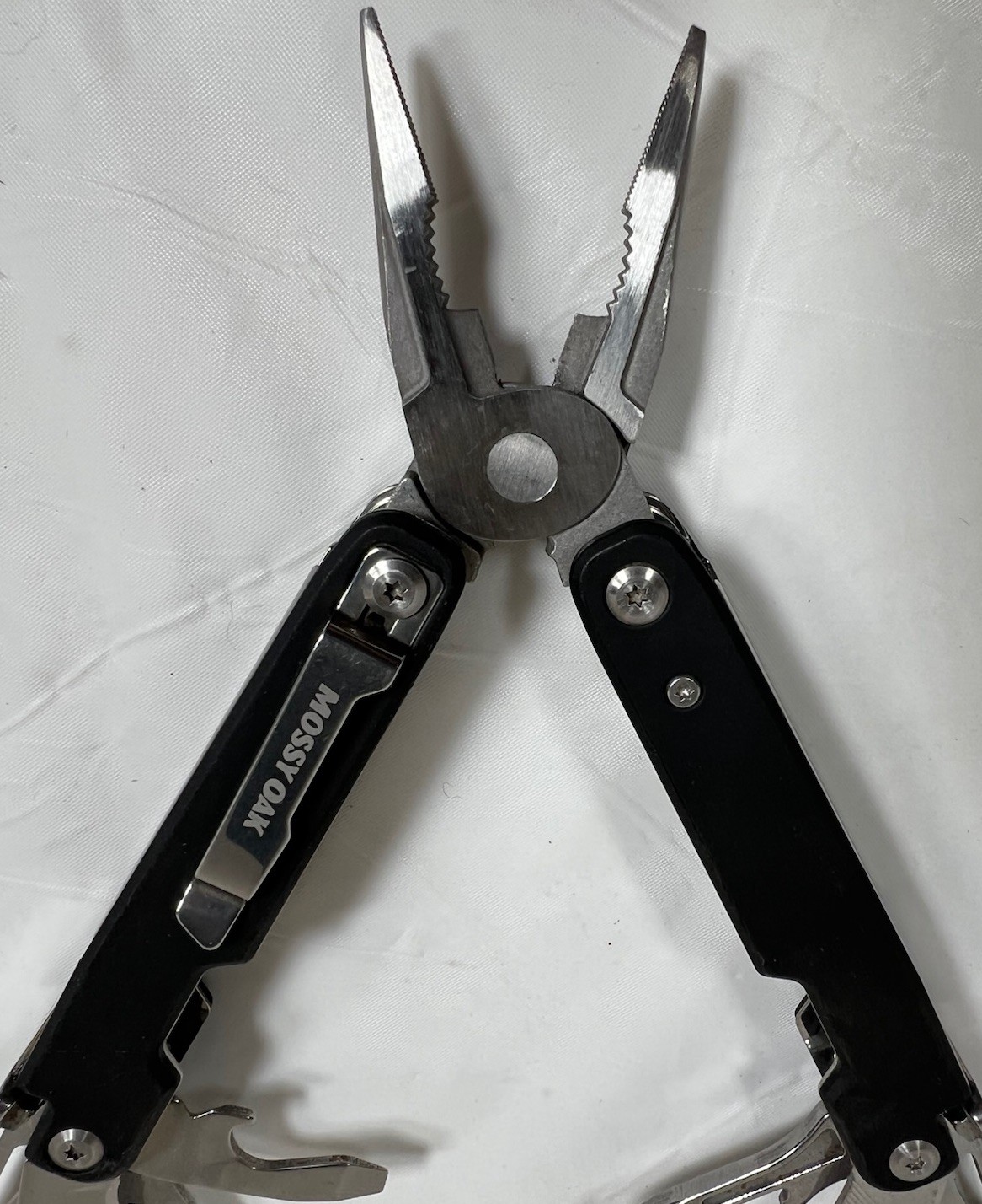 MOSSY Oak Multi-tool Pliers Pocket Knife Camping Tool Hiking Gear.