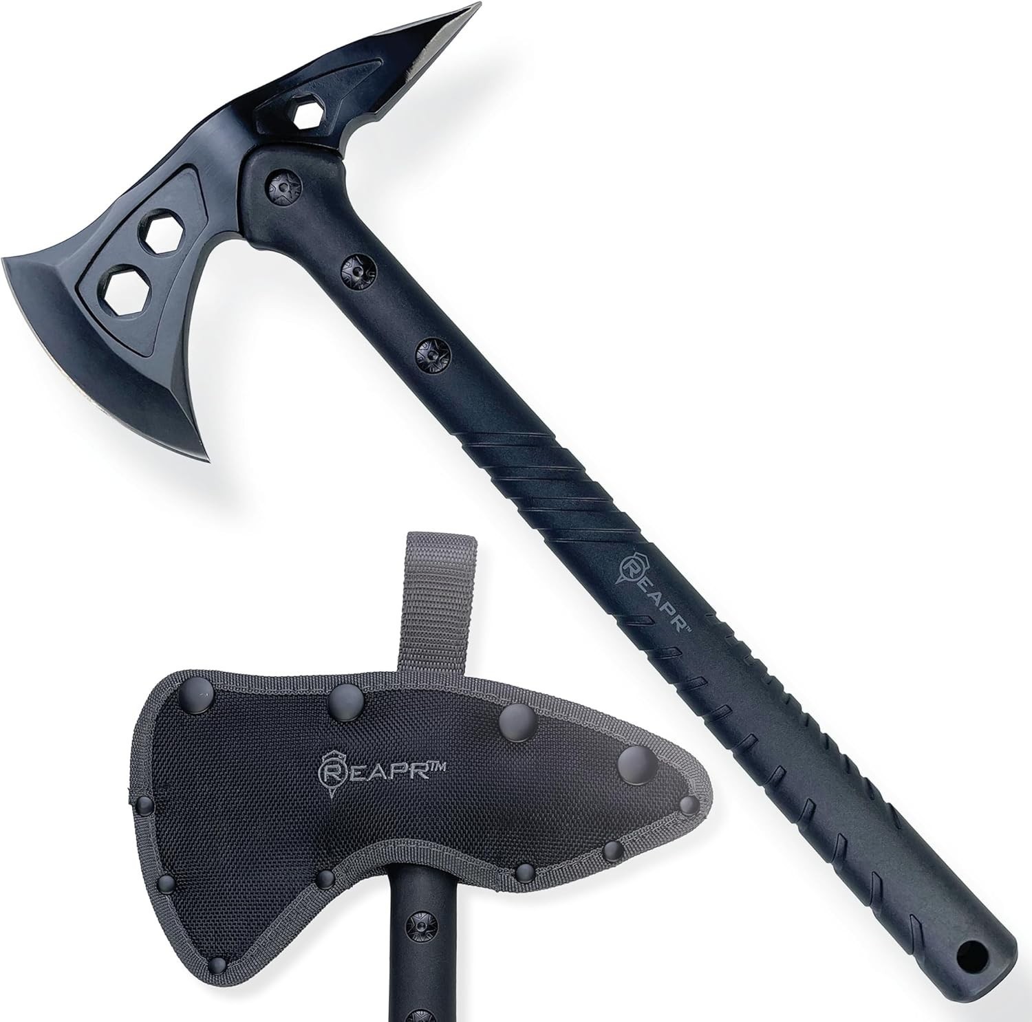 Versa Camp Axe 10.75″ Outdoor Multitool W/ Pry Bar Nail Puller Hammer Wrench Set