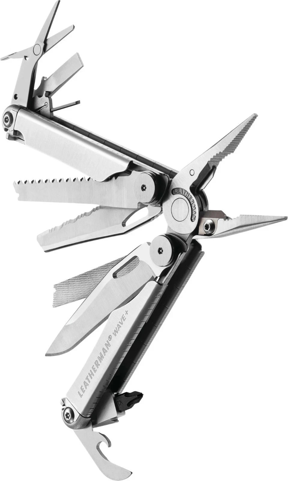 Leatherman Wave Plus 18 Multi-Tool, Steel. No Ship to State CA