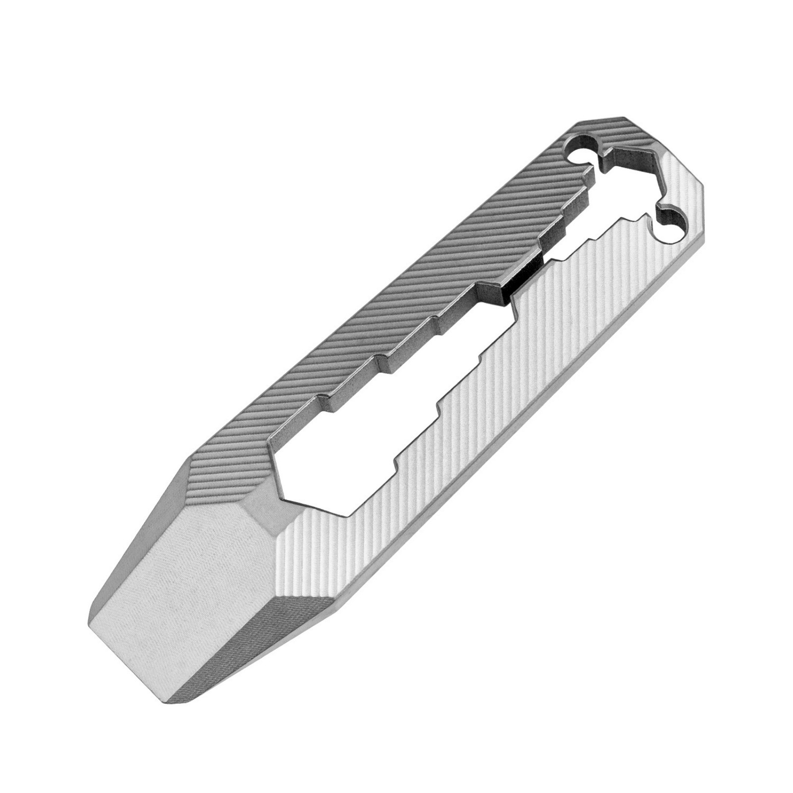 Titanium Alloy EDC Mini Pry Bar Keychain Wrench Portable Pocket Tool
