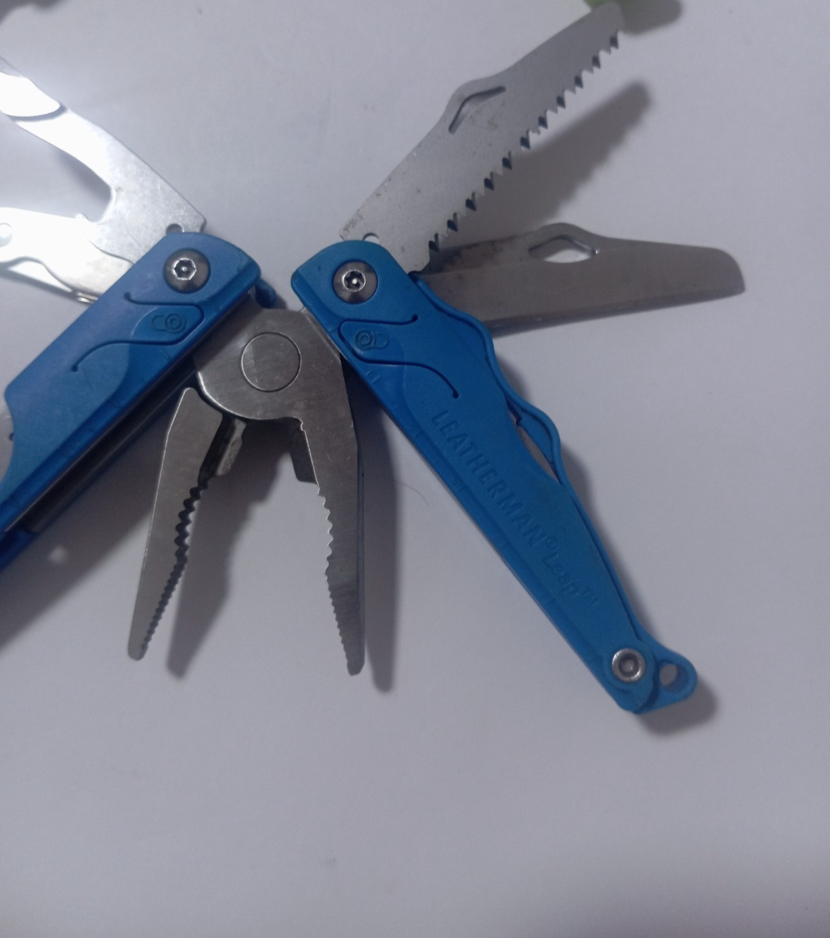 🔥🔥🔥 Leatherman Leap Blue Multi Tool Retired Very Rare