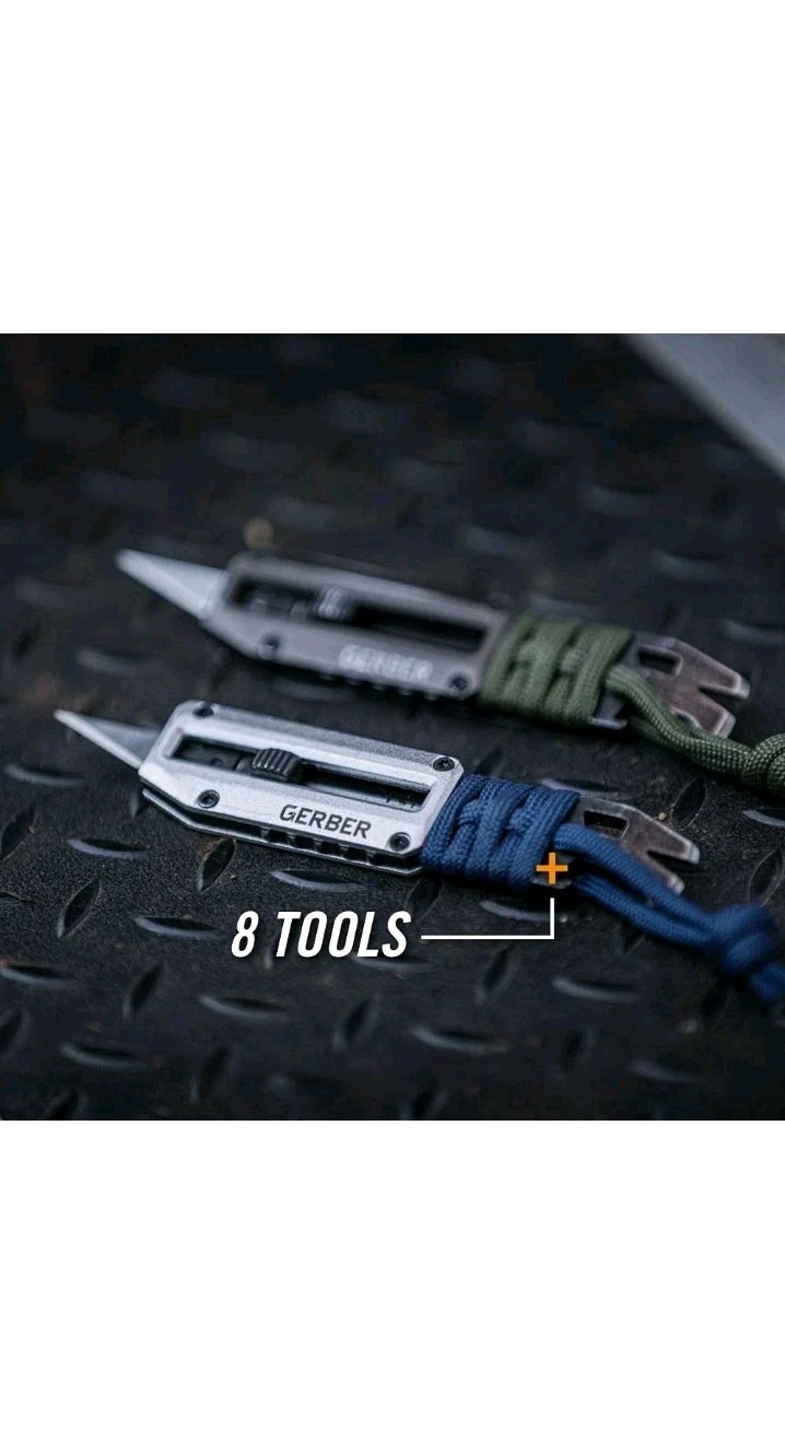 Gerber PRYBRID X Multi-Tool 8 Functions Replaceable Razor Blade 1.7 OZ