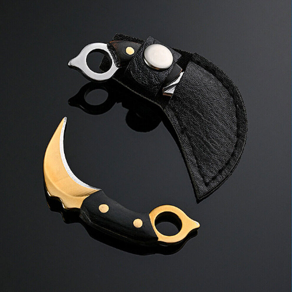 Outdoor Mini Folding Knife Keyring Pocket Sheath Keychain Men Gift Key Tools
