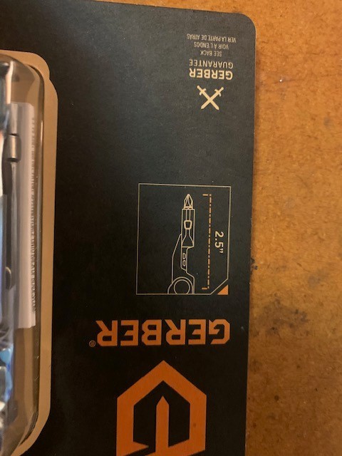 GERBER Gear Armbar Drive 8-in-1 Multi-Tool Urban Blue 31-003704 NEW