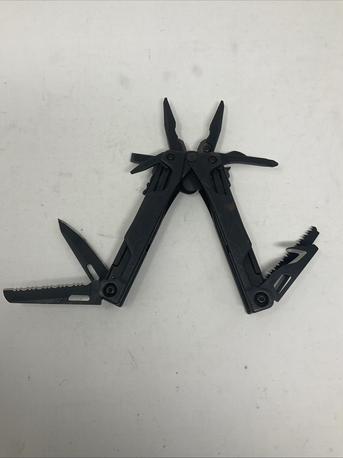 Used Leatherman OHT Black Multi-Tool Knife Discontinued! WITH SHEATH!