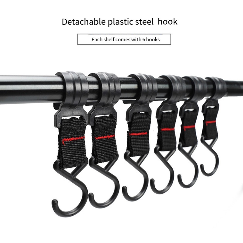 Heavy-Duty Outdoor Camping Triangular Hanging Rack – Easy Setup & Compact