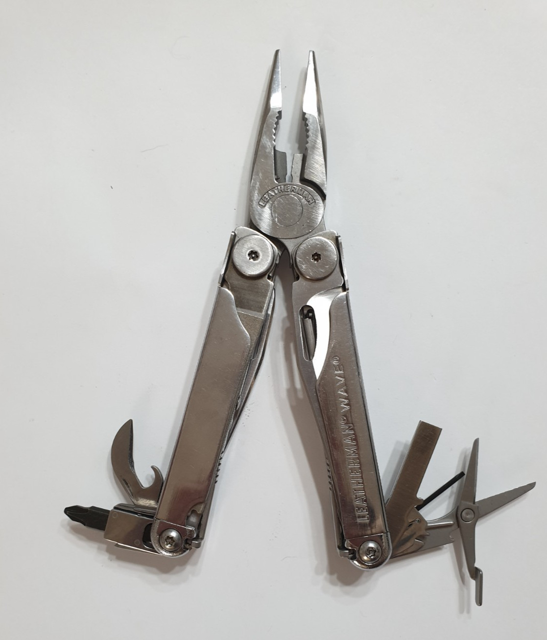 🔥🔥 Leatherman Wave 2008 35 Years Anniversary Rare Limited Polished Retired
