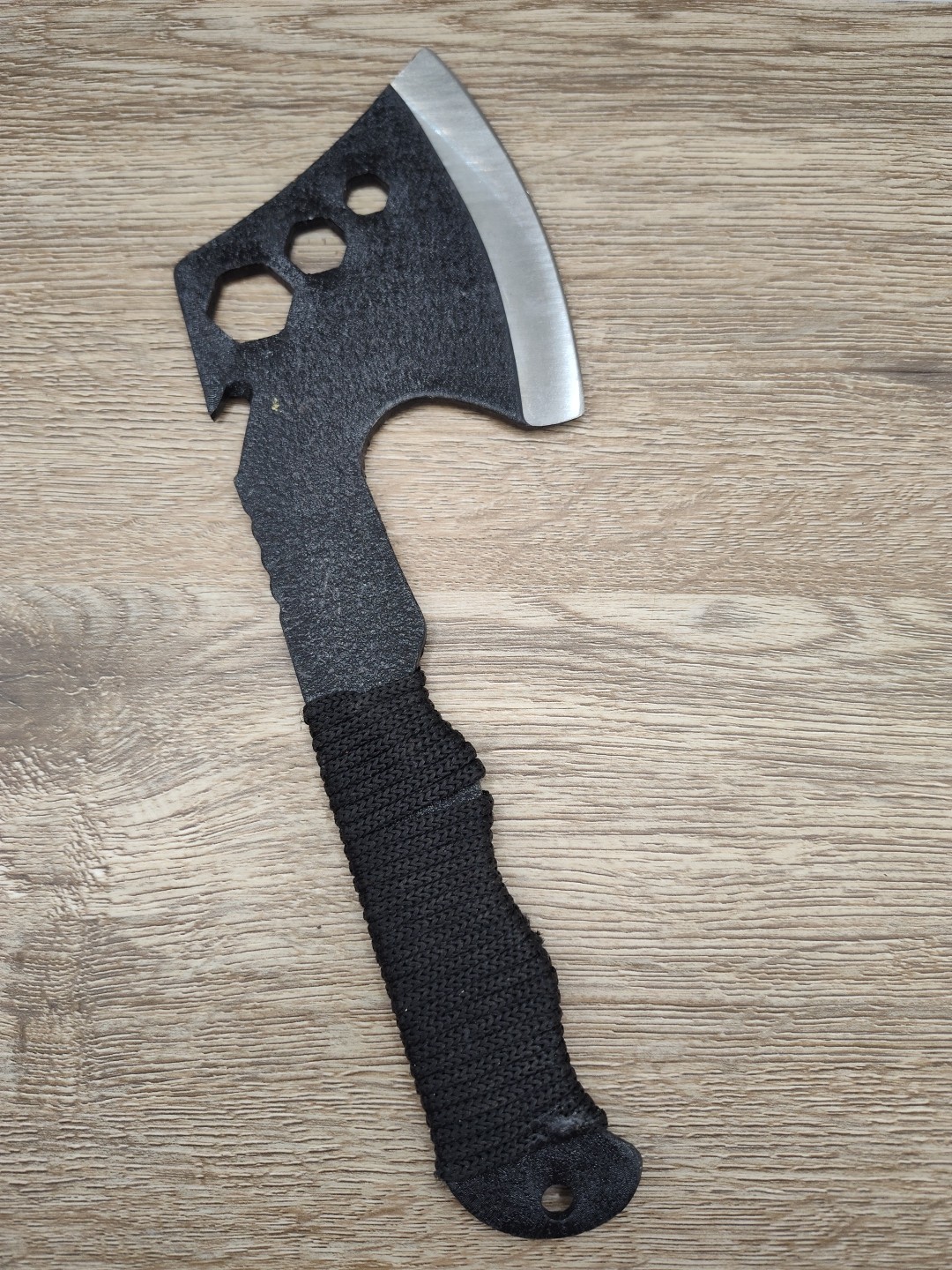 Protocol 5-in-1 Hatchet Multi-Tool Black Ax/Wrench Stainless steel