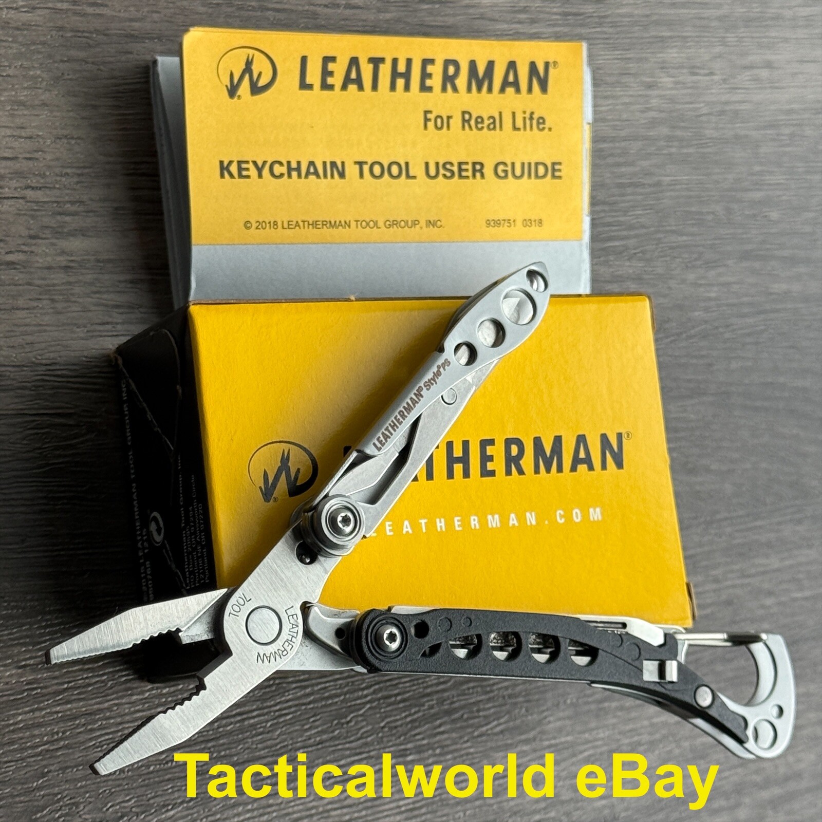 NEW Leatherman Style PS multitool. Discontinued Keychain Multi Pliers